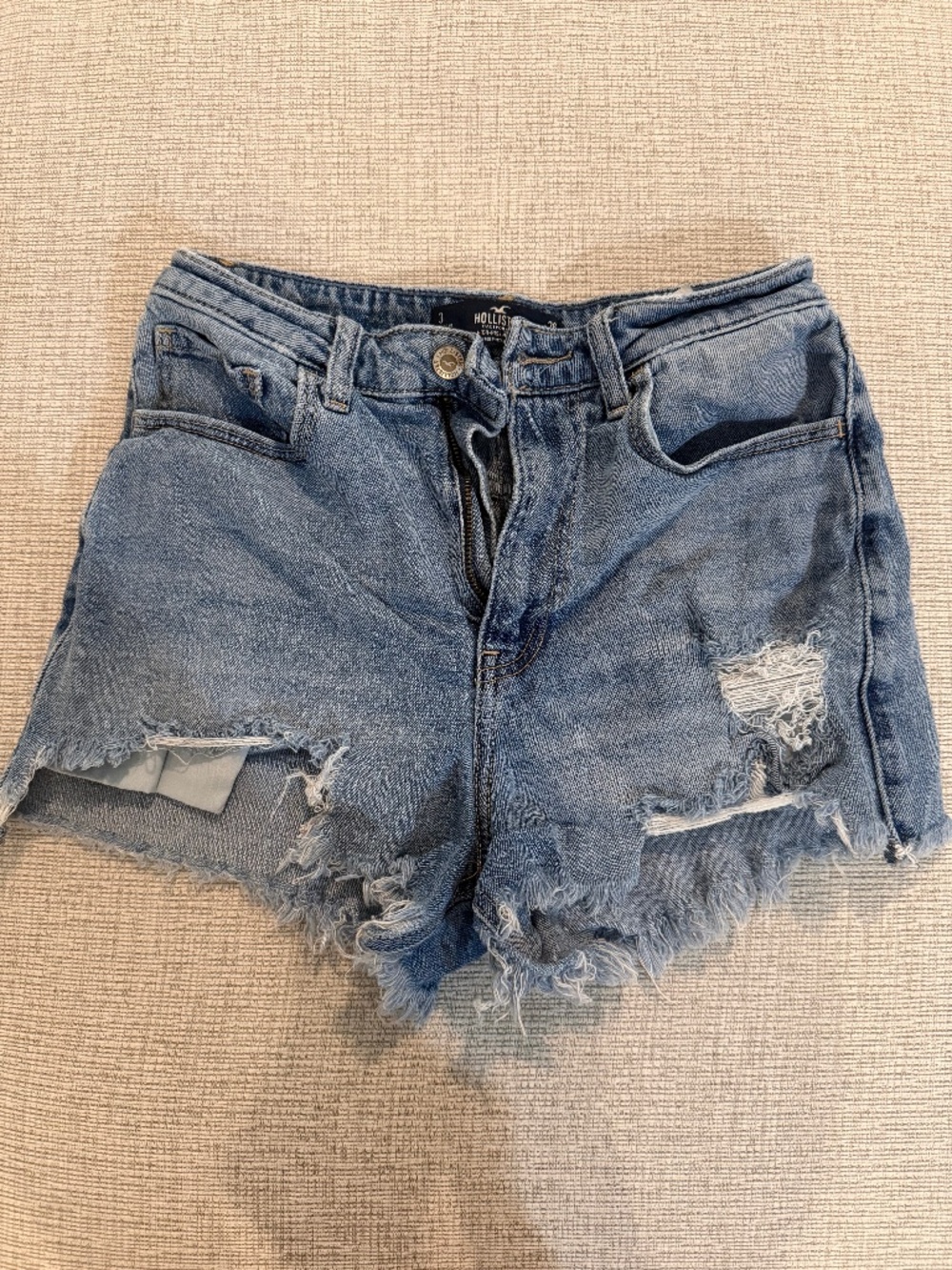 Hollister high-rise Jean shorts